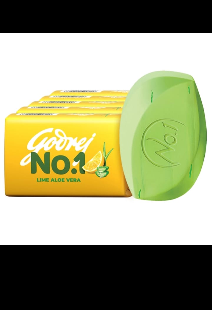 Godrej No.1 (One Set) Lime Aloe Vera soap